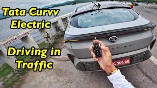 Tata Curvv️Drive Experience in City Traffic @Aayushssm