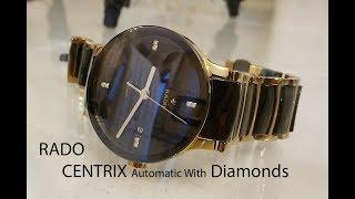 Rado Centrix Men's watch with 8 diamonds