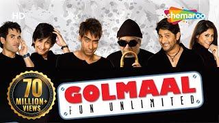 Golmaal - Fun Unlimited (2006)(HD+Eng Subs) Ajay Devgan, Arshad Warsi, Rimi Sen - Best Comedy Movie