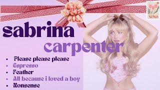 5 TOP song playlist // by Sabrina Carpenter