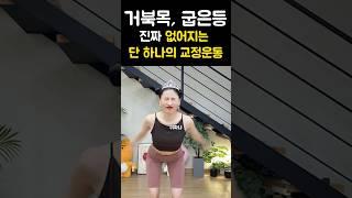 거북목, 굽은등 바로 효과보는 단 하나의 운동