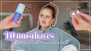 10 Musthaves für Hausgeburt & Wochenbett - meine Tipps & Empfehlungen