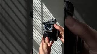 Operating a film camera - ASMR