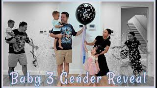 GIRL OR BOY?! OUR 3RD BABY'S GENDER REVEAL! ️ | rhazevlogs