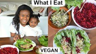 What I Eat in a Day | Raw Vegan Breastfeeding Mom