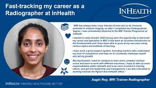 Fast-tracking my career as a Radiographer at InHealth