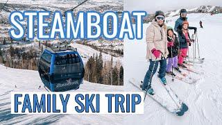 Steamboat Resort Colorado Review and Travel Guide - Family ski trip with kids!