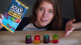 DIY JOLLY RANCHER SHOT GLASS TASTE TEST