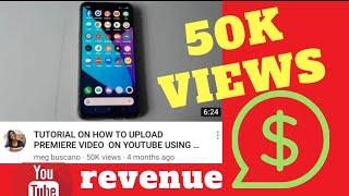 HOW MUCH REVENUE YOU CAN GET ON 50K VIEWS