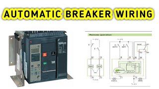 #ACB #AIRCIRCUITBREAKER #Control wiring #schneider_electric #Motorized breaker wiring explained easy