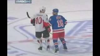 Sean Avery wakes up MSG