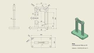 Tutorial Inventor - 442 JOINT SUPPORT