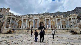 Sagalassos Anicent City Walking Tour in 4K! 2024