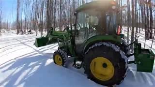 Dad's John Deere 4066r to the rescue