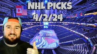 Free NHL Picks Today 4/2/24