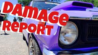 KE55 Corolla Summernats 36 DAMAGE Report