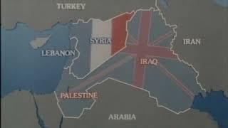 New map of the Middle East   dream of arab unity evaporates