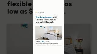 Rent a furnished private room for under $135/week with PadSplit!