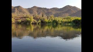 Walking with Lady Liberty at the Salt River with Miss Southern Belle