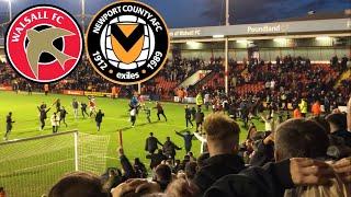 WALSALL VS NEWPORT COUNTY *VLOG*! WILKINSON’S LATE WONDER STRIKE + LIMBS AND PITCH INVASION!