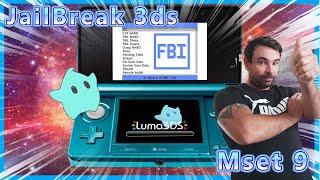 New Jailbreak Facile 3DS/2DS/XL avec Mset 9 SANS LINKERS.