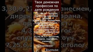 Проверь, какая профессия для тебя по дате рождения!