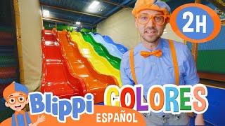 ¡El Día Súper Colorido de Blippi | Blippi | Moonbug Kids - Parque en Vivo!