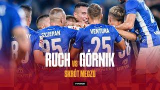 1. LIGA: RUCH CHORZÓW - GÓRNIK ŁĘCZNA, KOSMICZNY GOL! NA WYGRANĄ TO ZA MAŁO | SKRÓT | SEZON 2024/25