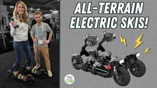 Skwheel Electric All Terrain Ski Demonstration