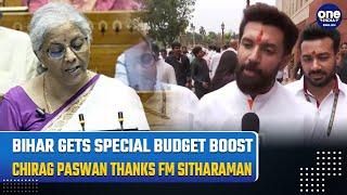 Union Budget 2024-25: Union Minister Chirag Paswan Hails Special Package for Bihar & Thanks PM Modi