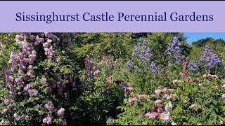  UK Sissinghurst Castle Garden Walking Tour | Exotic Perennials & White Garden