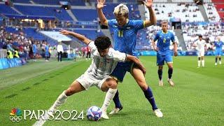 Iraq beats Ukraine for first Olympic soccer victory in 20 years | Paris Olympics | NBC Sports