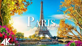 PARIS, FRANCE 4K - Relaxing Music Along With Beautiful Nature Videos (4K Video Ultra HD)