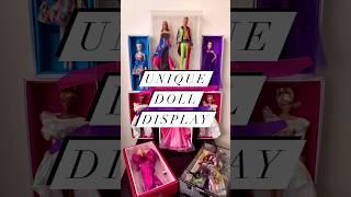 Wait for the end! How do you feel about this NRFB Barbie display? #layingdollies 