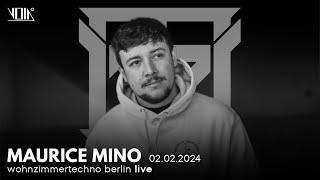 Maurice Mino (Praerie, Bucht der Träumer) @ WohnzimmerTechno #4 - Void Club | 02.02.2024 | Video Set