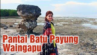 Liburan murah di pantai Batu Payung Waingapu | Pantai di tengah kota Waingapu Sumba Timur NTT