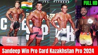 INDIA Win Pro CardKazakhstan pro 2024 Sandeep Sahu& Obaid Khan ? + Haseeb Khan? Jagdish Placing