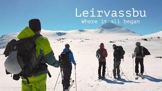 Ski touring at Leirvassbu - Where it all began