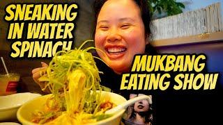 Vietnamese Spicy Beef Noodles (Bún Bò Huế) + Egg Rolls + More Viet Dishes 먹방 Eating Show! *OMG*