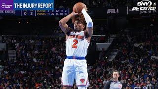 Knee injury plaguing Knicks' key contributor | The Injury Report