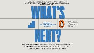 "What's Next?": Selling a book project, presented by Penguin Random House and Blue Stoop