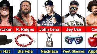 WWE Wrestlers & Their Legendary In-Ring Accessories