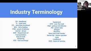 Trucking terminology that every truck dispatcher MUST know