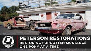 Unbelievable Mustang Restorations! Peterson Restorations can restore anything!