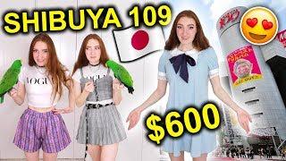 I SPENT $600 AT SHIBUYA 109!!!  SHOPPING IN TOKYO JAPAN | HAUL & TRY ON 2019