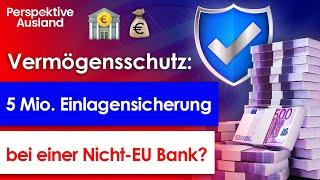 Sichere dein Vermögen: Das anonyme Bankkonto mit bis zu 5 Mio. Einlagensicherung!