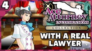 Lawyer & Voice Actor Play Miles Edgeworth Ace Attorney Investigations! Part 4