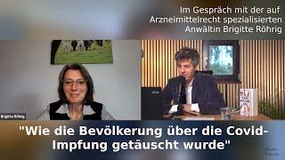 Arzneimittelrechtlerin: "Wie die Bevölkerung über die Covid-19-Impfung getäuscht wurde"