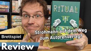 Ritual - Erstes eigenes Spiel von Strohmann – Brettspiel – Review und Regelerklärung