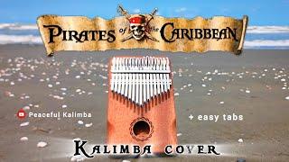 He's a pirate _ Pirates of the Caribbean Kalimba tutorial with easy tabs 